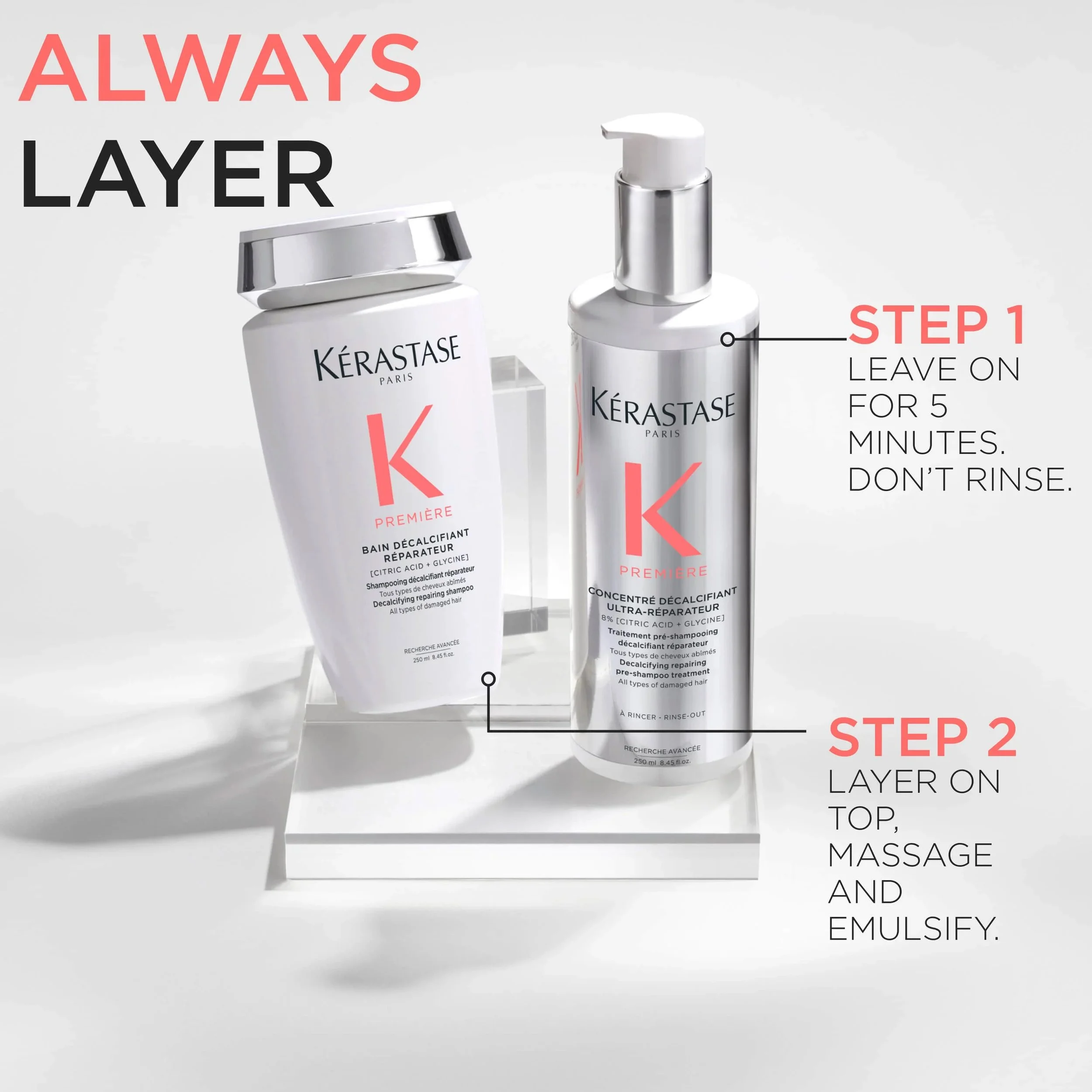 Concentré Décalcifiant Ultra-Réparateur Hair Treatment